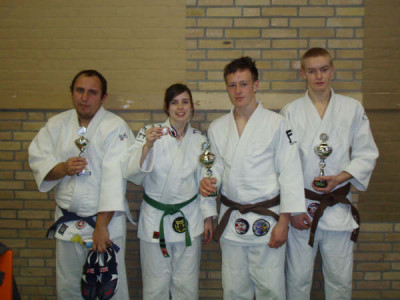 Mark Hagone, Lauren Coles, John Hisee and Peter Vincent